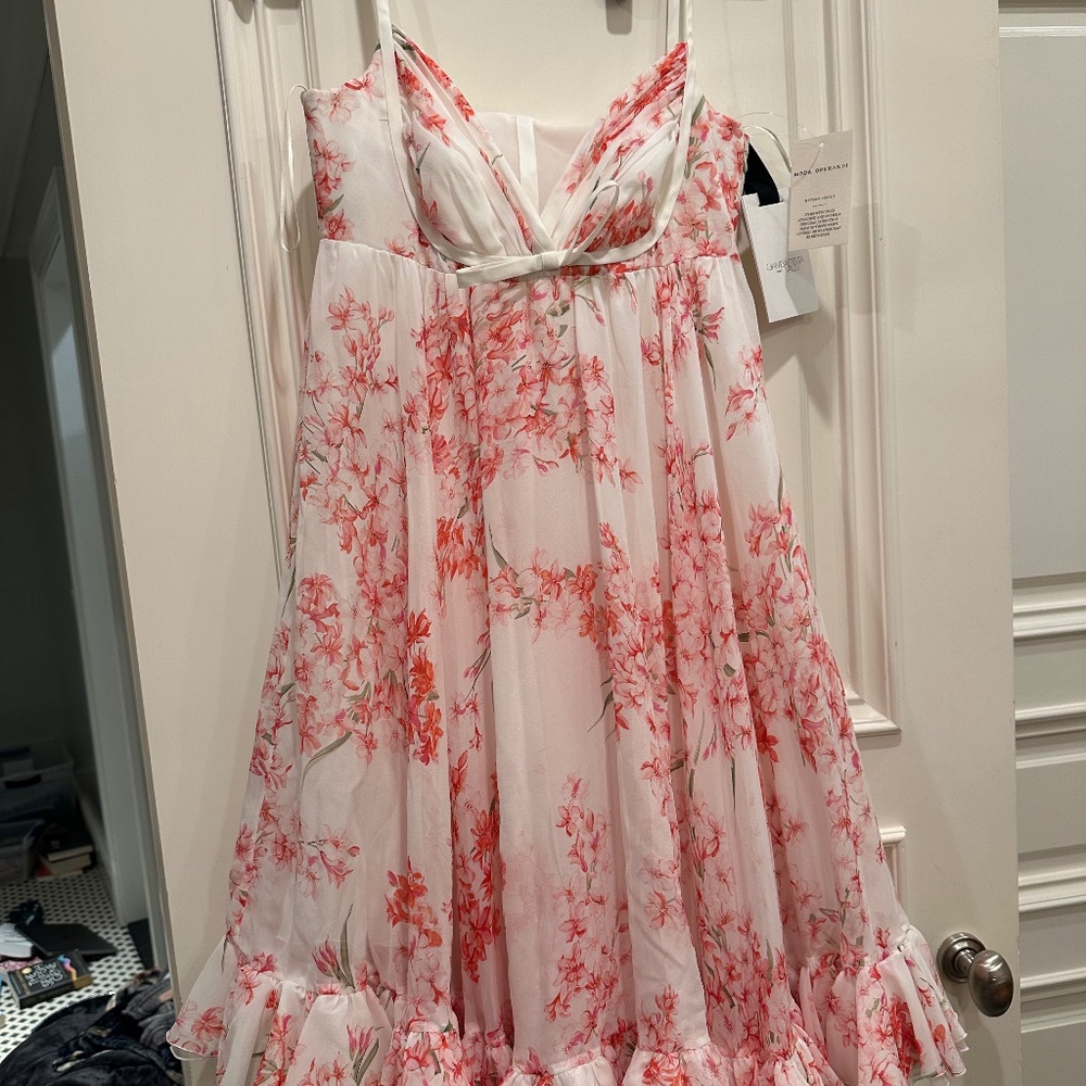 GIAMBATTISTA VALLI SILK MINI DRESS NEVER WORN!!!